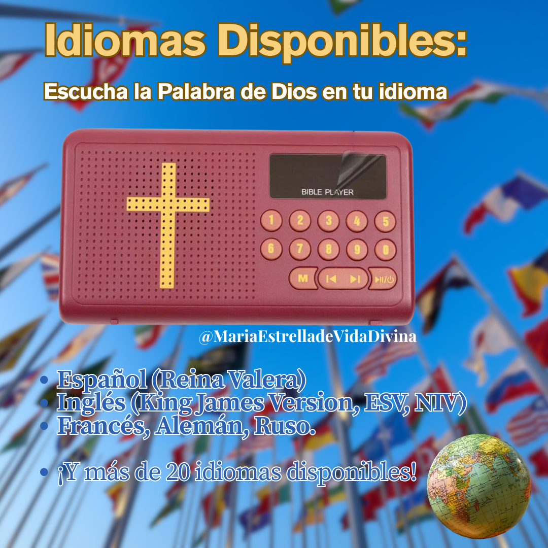 Biblia Electrónica con Voz — Palabra de Dios que te acompaña cada día