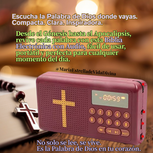 Biblia Electrónica con Voz — Palabra de Dios que te acompaña cada día