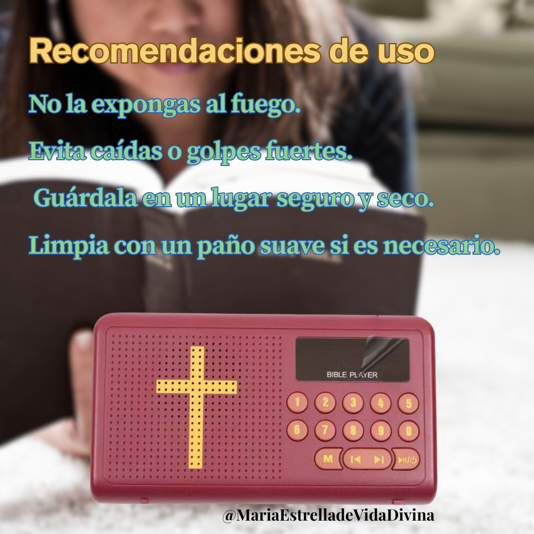 Biblia Electrónica con Voz — Palabra de Dios que te acompaña cada día