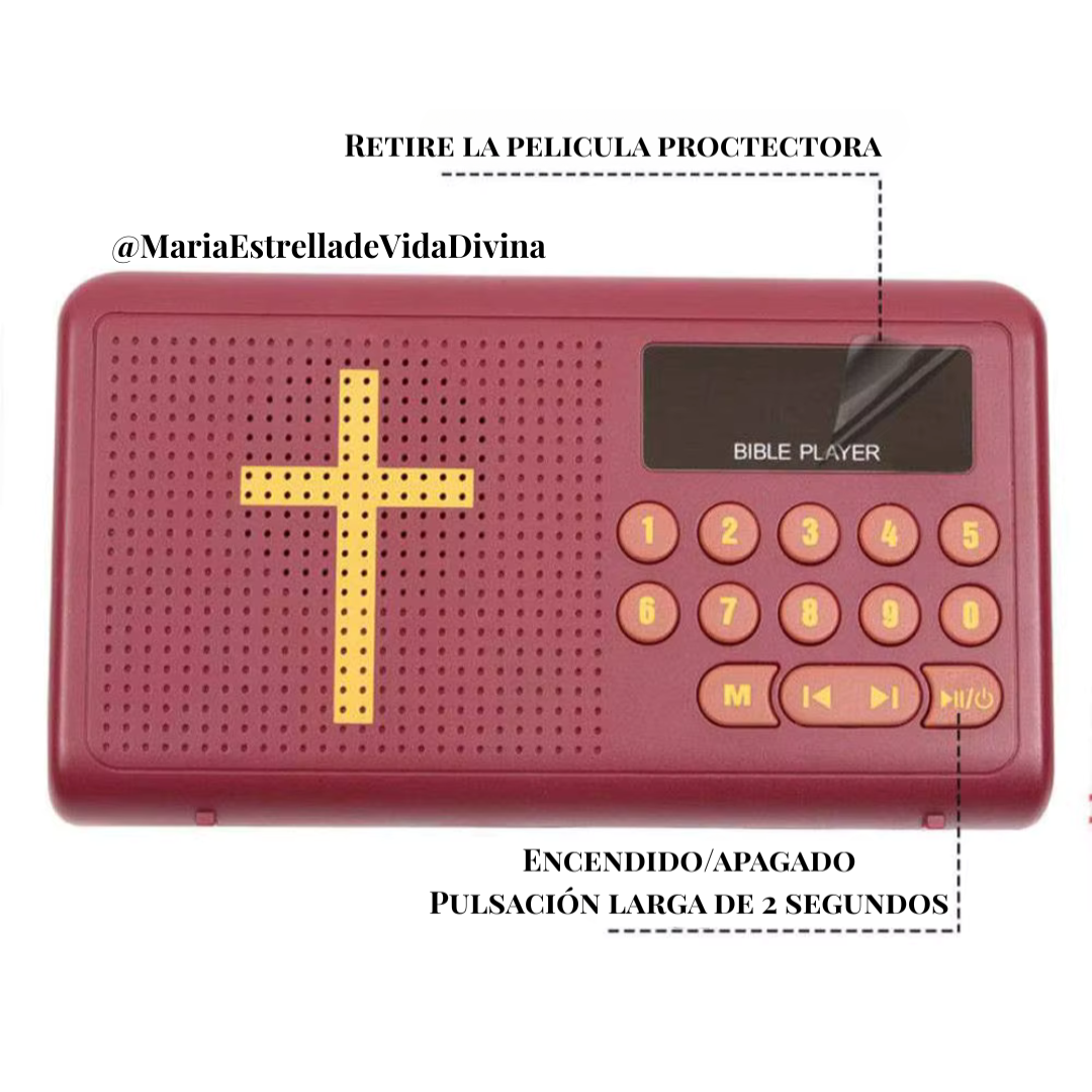 Biblia Electrónica con Voz — Palabra de Dios que te acompaña cada día